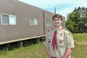 Eagle Scout candidate chooses to give back to school for service project